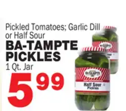 Bravo Supermarkets BA-TAMPTE PICKLES offer