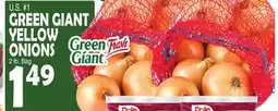 Bravo Supermarkets GREEN GIANT YELLOW ONIONS offer