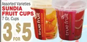 Bravo Supermarkets SUNDIA FRUIT CUPS offer