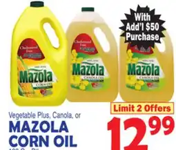 Bravo Supermarkets MAZOLA CORN OIL offer