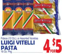 Bravo Supermarkets LUIGI VITELLI PASTA 16 Oz. Pkg offer