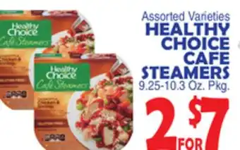 Bravo Supermarkets HEALTHY CHOICE CAFE STEAMERS offer