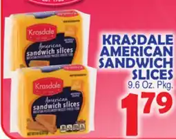 Bravo Supermarkets KRASDALE AMERICAN SANDWICH SLICES offer
