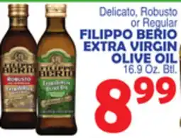 Bravo Supermarkets FILIPPO BERIO EXTRA VIRGIN OLIVE OIL offer