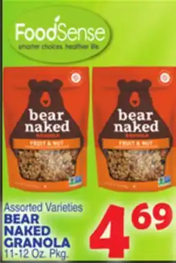 Bravo Supermarkets BEAR NAKED GRANOLA offer