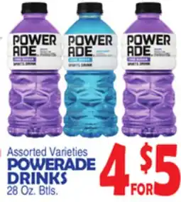Bravo Supermarkets POWERADE DRINKS offer