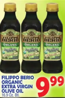 Bravo Supermarkets FILIPPO BERIO ORGANIC EXTRA VIRGIN OLIVE OIL offer
