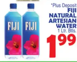 Bravo Supermarkets FIJI NATURAL ARTESIAN WATER offer