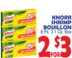 Bravo Supermarkets KNORR SHRIMP BOUILLON offer