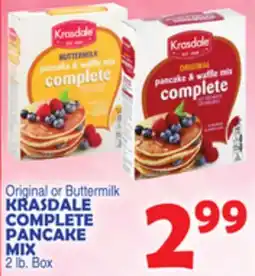 Bravo Supermarkets KRASDALE COMPLETE PANCAKE MIX offer