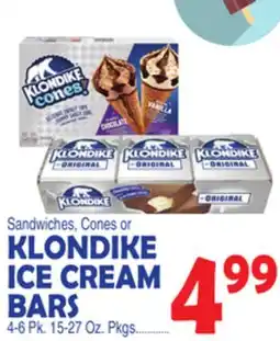 Bravo Supermarkets KLONDIKE ICE CREAM BARS offer