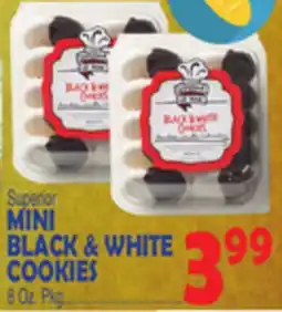 Bravo Supermarkets MINI BLACK & WHITE COOKIES offer