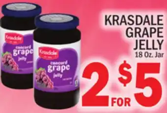 C Town KRASDALE GRAPE JELLY offer