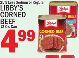 C Town LIBBY'S CORNED BEEF offer