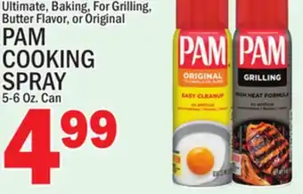 C Town PAM COOKING SPRAY offer