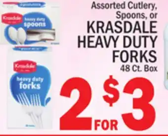 C Town KRASDALE HEAVY DUTY FORKS offer