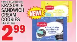 C Town KRASDALE SANDWICH CREAM COOKIES offer