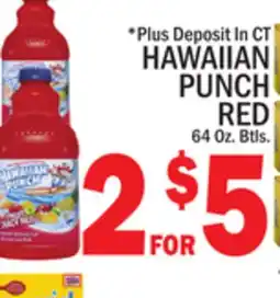 C Town HAWAIIAN PUNCH RED offer