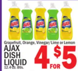 C Town AJAX DISH LIQUID offer
