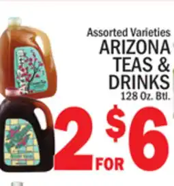 C Town ARIZONA TEAS & DRINKS offer