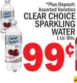 C Town CLEAR CHOICE SPARKLING WATER offer