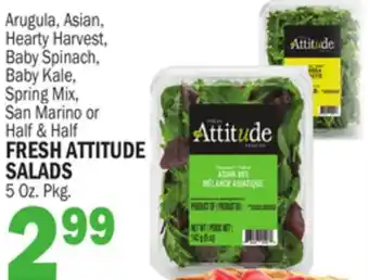 C Town FRESH ATTITUDE SALADS offer