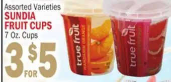 C Town SUNDIA FRUIT CUPS offer