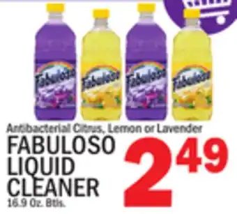 C Town FABULOSO LIQUID CLEANER offer