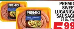 C Town PREMIO SWEET LUGANIGA SAUSAGE offer