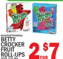 C Town BETTY CROCKER FRUIT ROLL-UPS offer