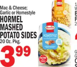 C Town HORMEL MASHED POTATO SIDES offer