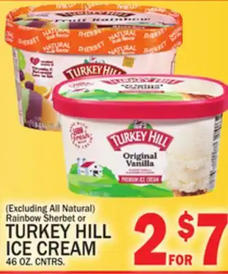 C Town TURKEY HILL ICE CREAM offer