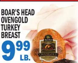 C Town BOAR'S HEAD OVENGOLD OVENGOLD TURKEY TURKEY BREAST offer