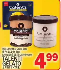 C Town TALENTI GELATO offer