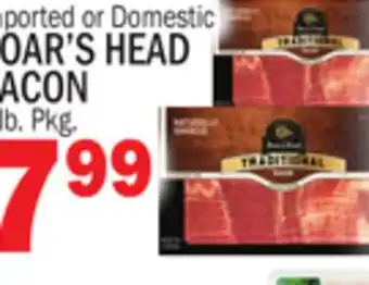 C Town BOAR'S HEAD BACON offer