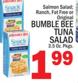 C Town BUMBLE BEE TUNA SALAD offer