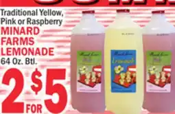 C Town MINARD FARMS LEMONADE offer