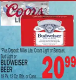 C Town BUDWEISER BEER offer