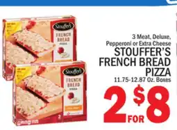 C Town STOUFFER'S FRENCH BREAD PIZZA offer