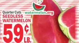 C Town SEEDLESS WATERMELON offer