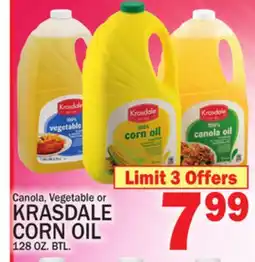 C Town KRASDALE CORN OIL offer