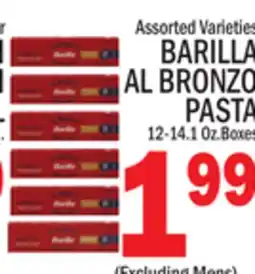 C Town BARILLA AL BRONZO PASTA offer