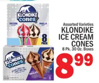 C Town KLONDIKE ICE CREAM CONES offer