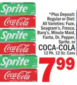 C Town COCA-COLA offer