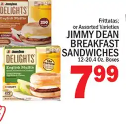 C Town JIMMY DEAN BREAKFAST SANDWICHES offer