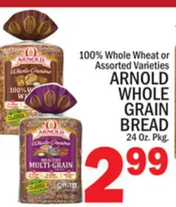 C Town ARNOLD WHOLE GRAIN BREAD offer