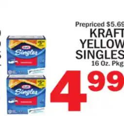 C Town KRAFT YELLOW SINGLES offer