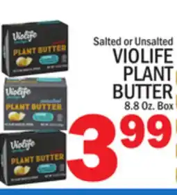 C Town VIOLIFE PLANT BUTTER offer