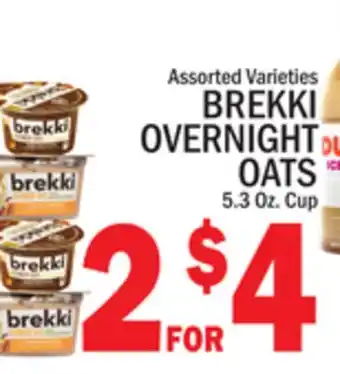 C Town BREKKI OVERNIGHT OATS offer