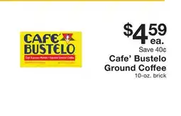 Fairway Store Market Cafe' Bustelo Ground Coffee offer